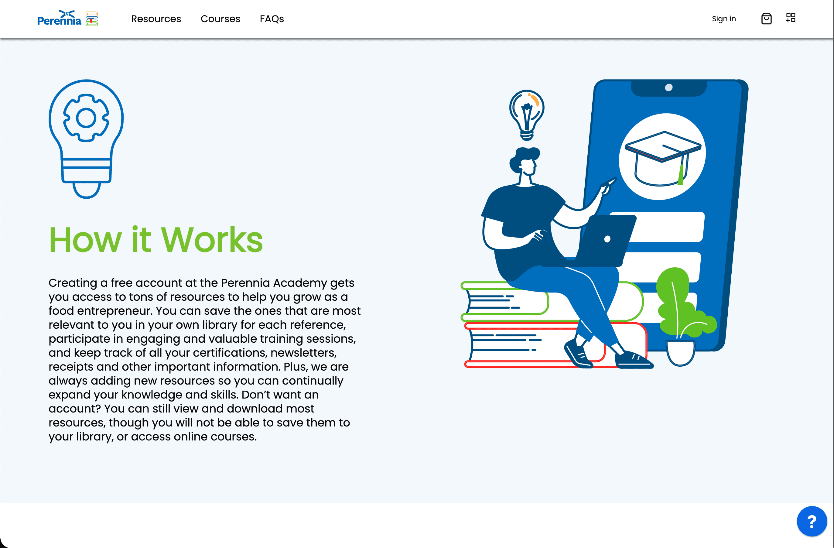 Perennia Academy Platform - 1